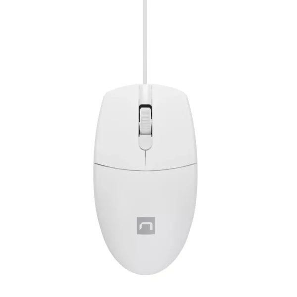 Optical Mouse Natec Ruff 1000 DPI, white 1