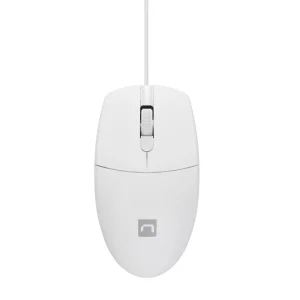 Оптична Мишка Natec Ruff 1000 DPI, бял