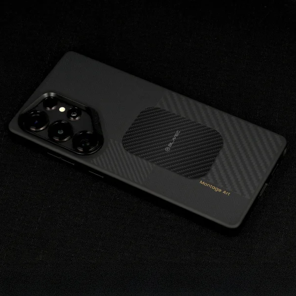 Metal Plates Blavec BM-01, 40mm, 40x58mm, Carbon, black 3