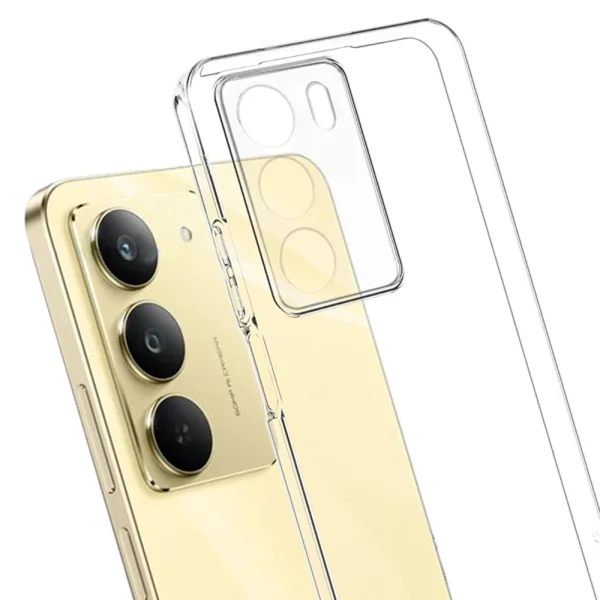 Silicone Case for Realme 14X / V6 Pro, 2mm, transparent 3