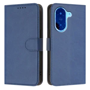 Калъф Тефтер Leather за Xiaomi Redmi A5 4G, Син