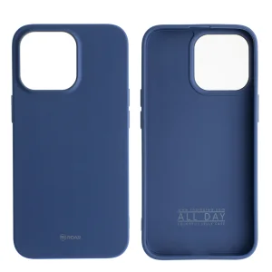 Roar Colorful Silicone Case for iPhone 13 Pro, Dark Blue 3