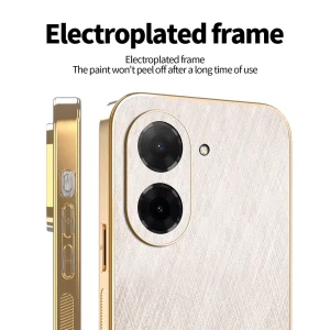 Shockproof Case KADEM Silk for Xiaomi Redmi A5 4G, Gold 3