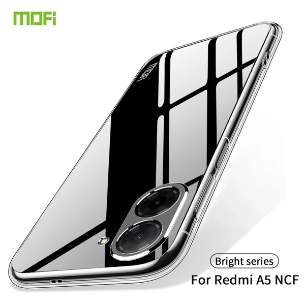 Силиконов калъф MOFI за Xiaomi Redmi A5 4G, Прозрачен 2