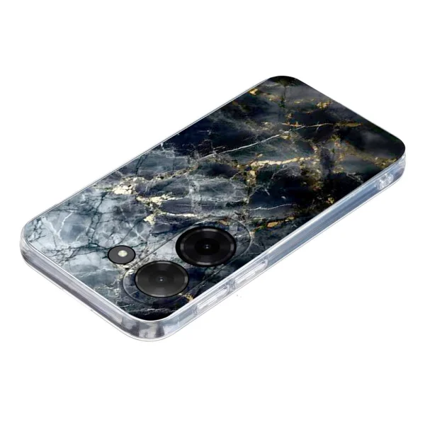 Silicone Case Marble Pattern for Xiaomi Redmi A5 4G, black marble 4