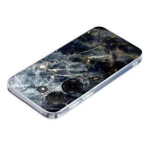 Silicone Case Marble Pattern for Xiaomi Redmi A5 4G, black marble 4