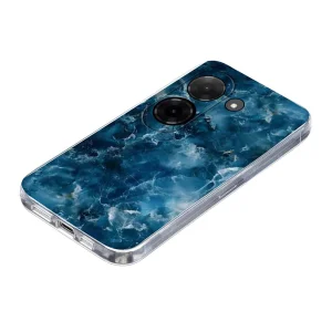 Marble Pattern silicone case for Xiaomi Redmi A5 4G, blue marble 3