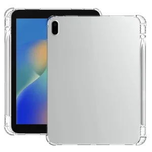 Силиконов калъф Reinforced Corner with Pencil Holder за iPad (2025) / iPad 10.9 (2022), прозрачен 3