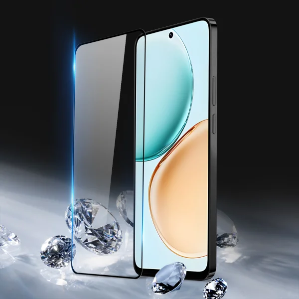 Glass Protector 9D Full DUX DUCIS for Honor 400 Smart 5G/X7c 5G, black 2