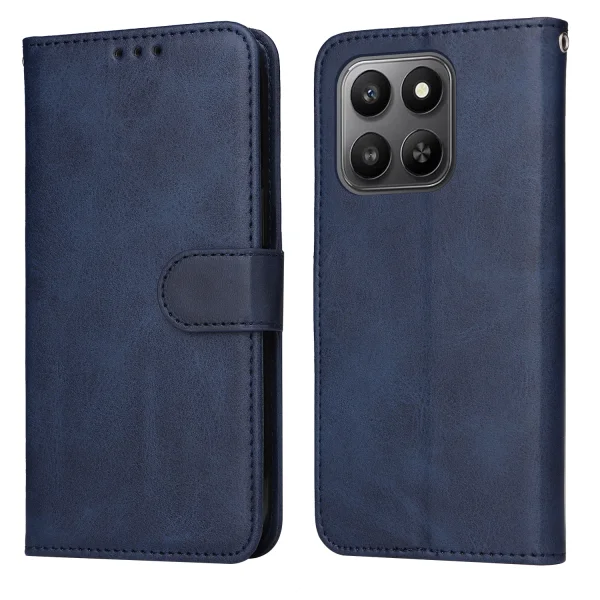 Wallet Case for Honor 400 Smart 5G / X7d 4G, Blue 1