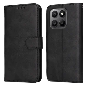 Wallet Flip Case for Honor 400 Smart 5G / X7d 4G, black