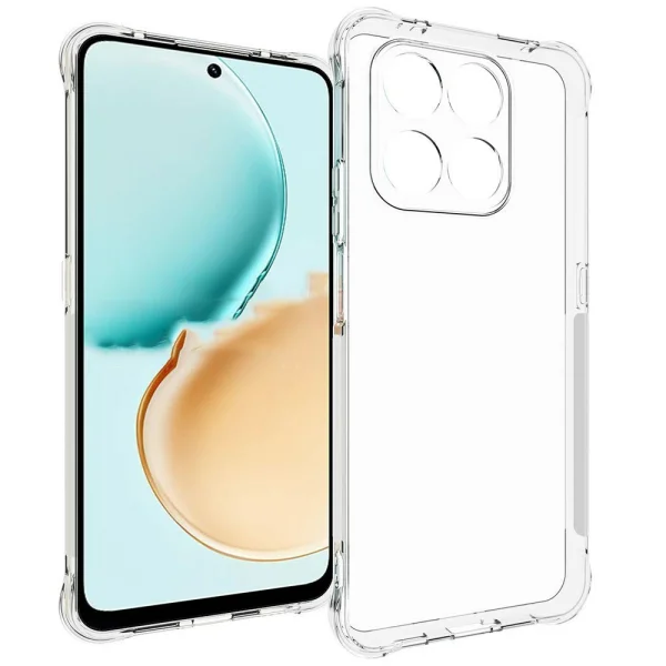 Silicone Case Anti Shock for Honor 400 Smart 5G / X7d, Transparent 1