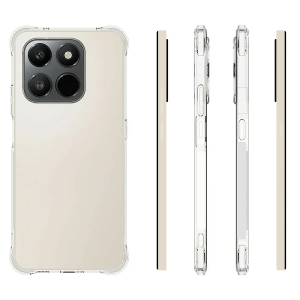 Silicone Case Anti Shock for Honor 400 Smart 5G / X7d, Transparent 2