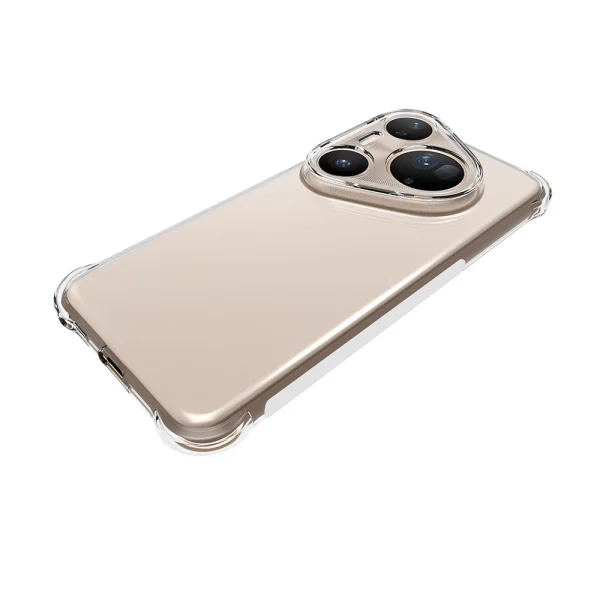 Силиконов калъф WANLONFENG TM за Huawei Pura 80 Ultra, 2 mm, Прозначен 4