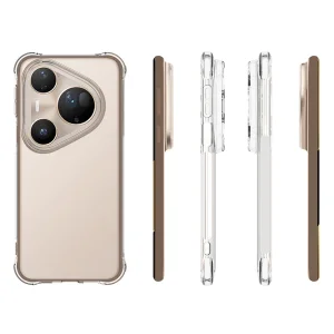 Силиконов калъф WANLONFENG TM за Huawei Pura 80 Ultra, 2 mm, Прозначен 3