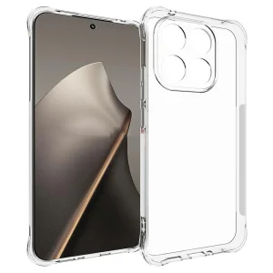 Силиконов калъф Non-Slip за Xiaomi 15T, прозрачен