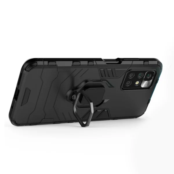 Удароустойчив Калъф Hybrid Cover за Xiaomi Redmi 10, Черен 3