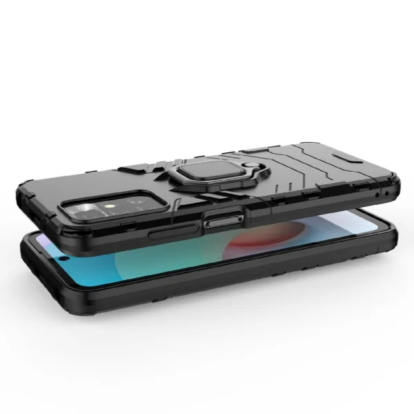 Удароустойчив Калъф Hybrid Cover за Xiaomi Redmi 10, Черен 4