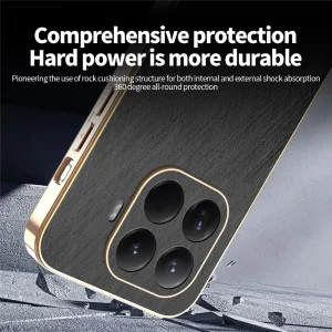 Удароустойчив калъф KADEM Silk за Xiaomi 15T Pro, черен 4