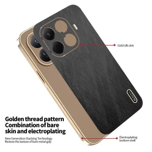 Удароустойчив калъф KADEM Silk за Xiaomi 15T Pro, черен 5