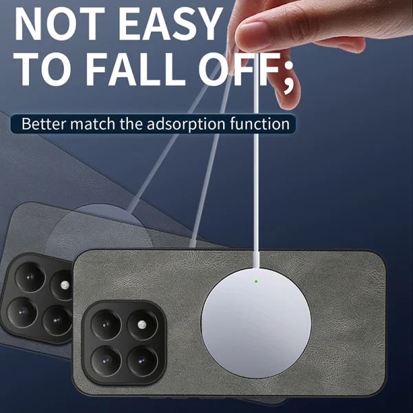 Удароустойчив калъф Magnetic WANLONFENG SD1 за Xiaomi 15T, черен 3