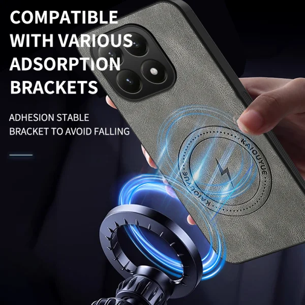 Удароустойчив калъф Magnetic WANLONFENG SD1 за Xiaomi 15T, черен 6