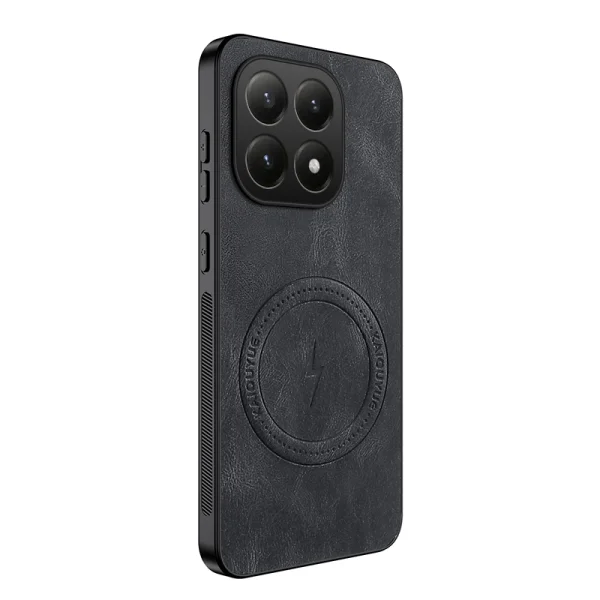 Удароустойчив калъф Magnetic WANLONFENG SD1 за Xiaomi 15T, черен 1