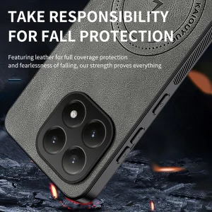 Удароустойчив калъф Magnetic WANLONFENG SD1 за Xiaomi 15T, черен 4