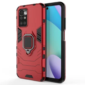 Shockproof Case Hybrid Cover for Xiaomi Redmi 10, Red