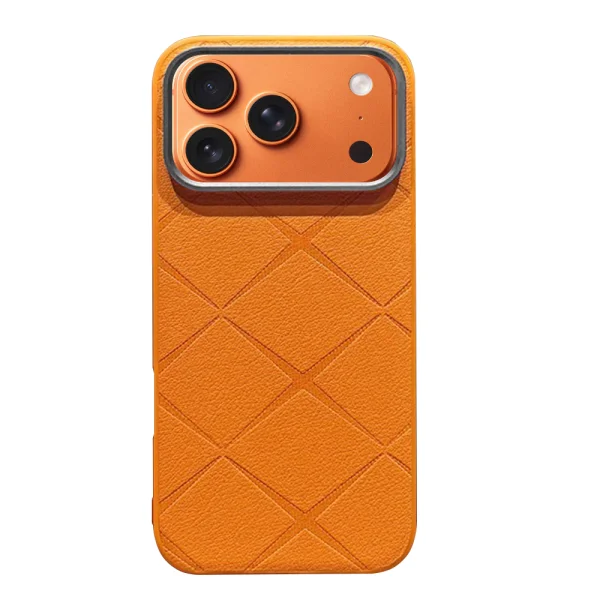 Shockproof Case Star Texture for iPhone 18 Pro, Orange 2