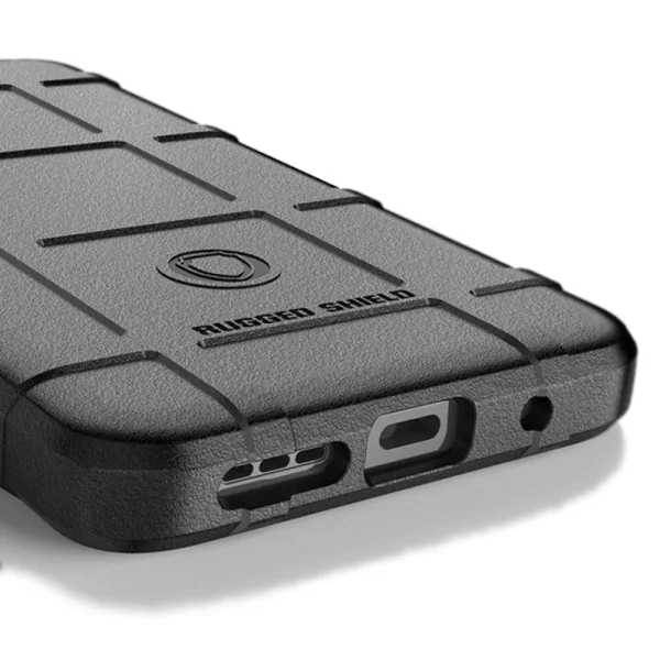 Shockproof Case Grid for Xiaomi Redmi 10, Black 2