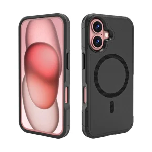 Shockproof case Anti-drop MagSf for iPhone 16, Black 3