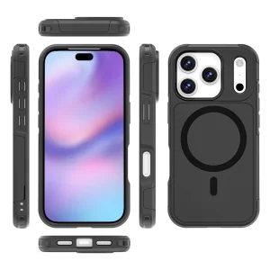 Shockproof Case Anti-drop MagSf for iPhone 18 Pro, black 3