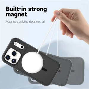 Shockproof Case Anti-drop MagSf for iPhone 18 Pro, black 4