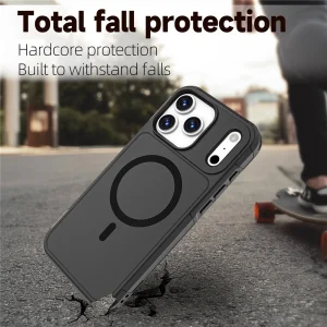 Anti-drop MagSf Shockproof Case for iPhone 18 Pro Max, black 5