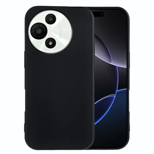 Силиконов калъф Soft Matte за TCL 60 SE / TCL 605 4G, черен 1