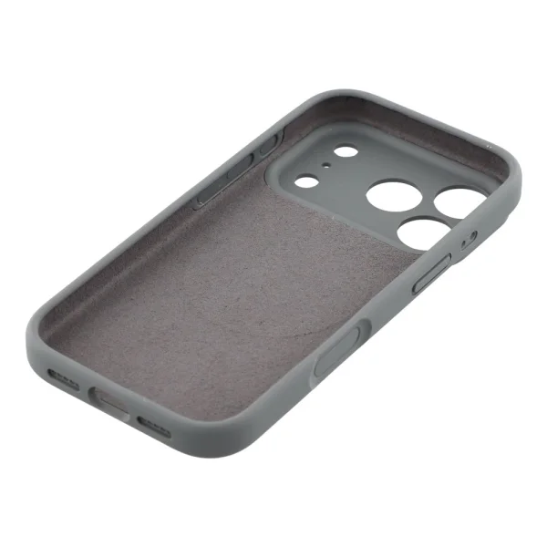Shockproof case MagSF Slim Silicone for iPhone 18 Pro, Dark Gray 5