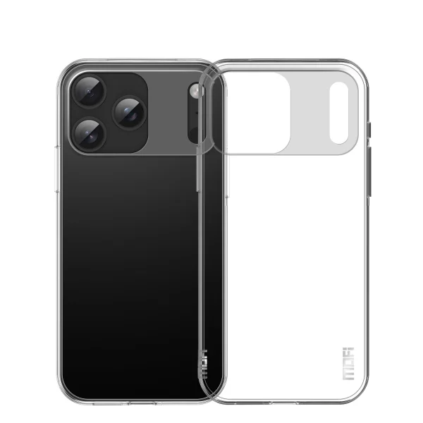 MOFI silicone case for iPhone 18 Pro, transparent 1