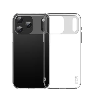 Силиконов калъф MOFI за iPhone 18 Pro, прозрачен