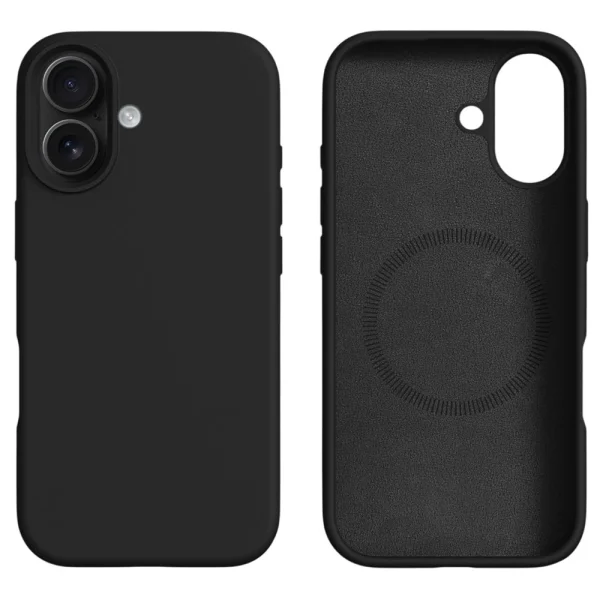 Shockproof case Liquid MagSf for iPhone 17, black 1