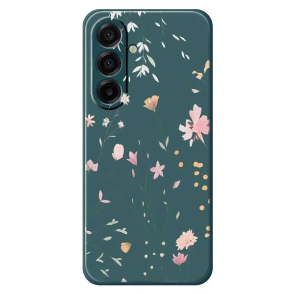Silicone Case Pattern Printing for Samsung Galaxy A17 5G / A17 4G, Green 1