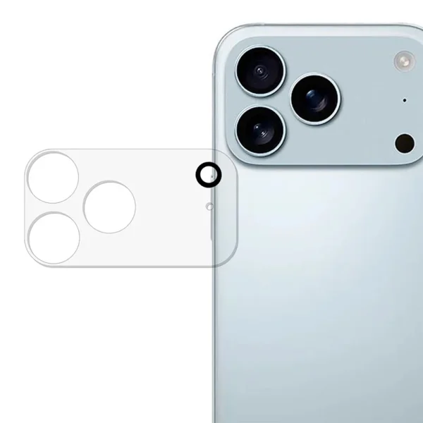 Стъклен Протектор за камерата на iPhone 18 Pro, прозрачен 3