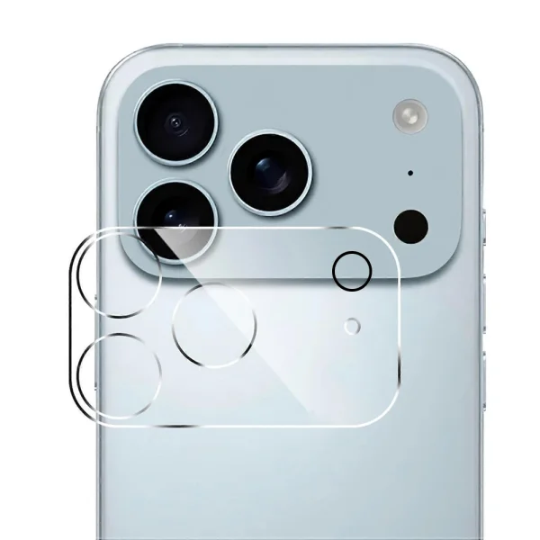 Стъклен Протектор за камерата на iPhone 18 Pro, прозрачен 2