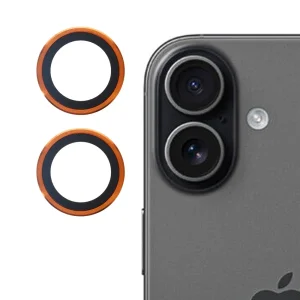 Стъклени протектори за камера Lens Fulm за iPhone 17, оранжев