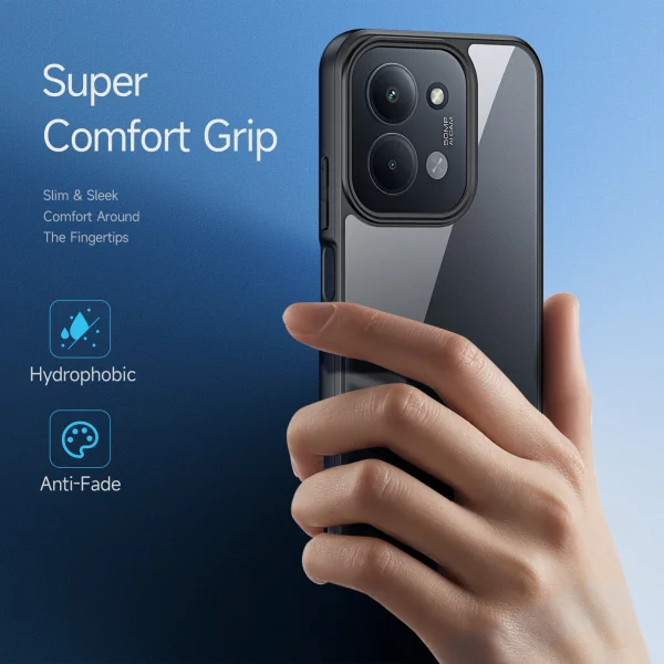Удароустойчив калъф DUX DUCIS Aimo за Xiaomi Redmi 15C, черен 4