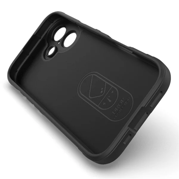 Silicone Wear-resistant case for iPhone 17, black 5