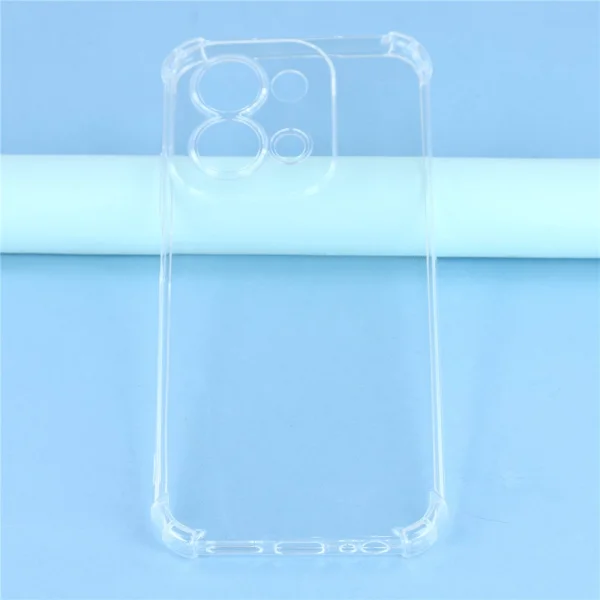 Silicone case Anti-drop for Xiaomi Redmi 15C, transparent 3