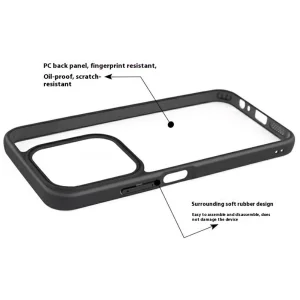 Удароустойчив калъф Shockproof за Xiaomi Redmi 15C, черен 4