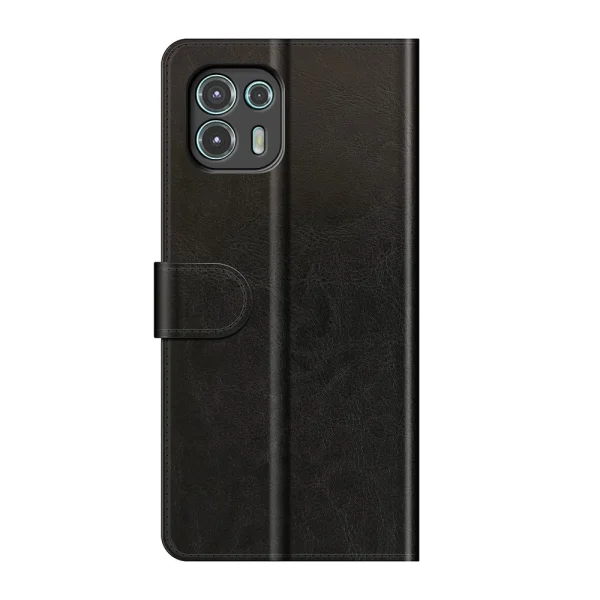 Калъф Тефтер Crazy Horse за Motorola Edge 20 Lite, Черен 2