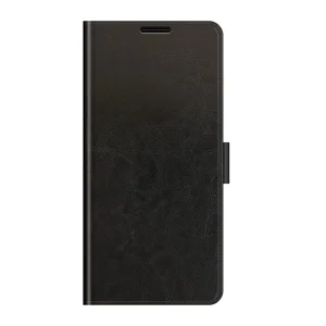 Калъф Тефтер Crazy Horse за Motorola Edge 20 Lite, Черен